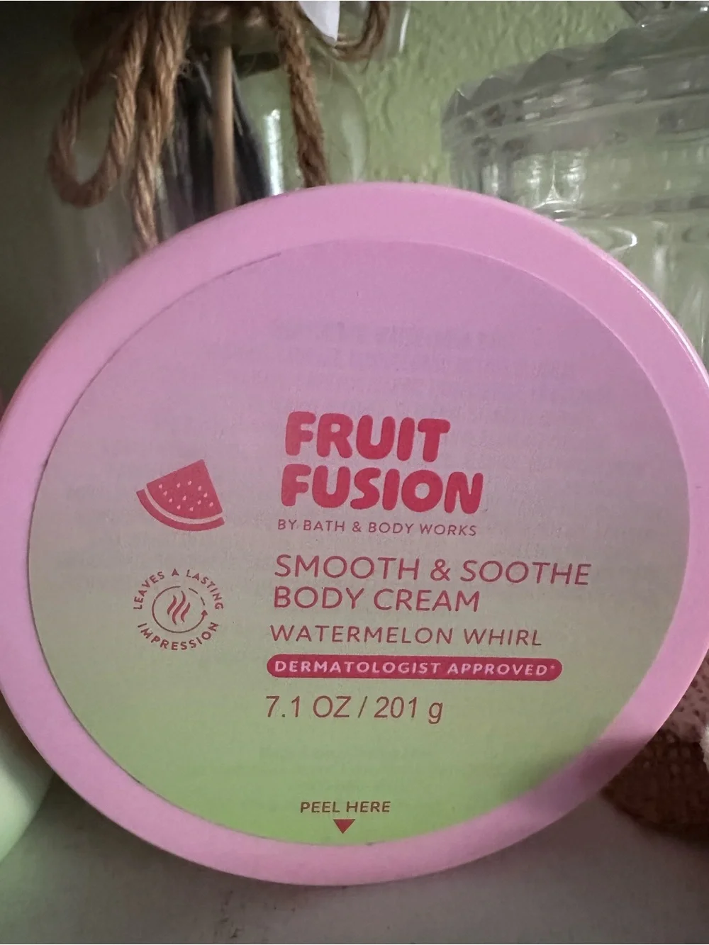 Watermelon Whirl Body Mist & Cream Set - Pink/Green